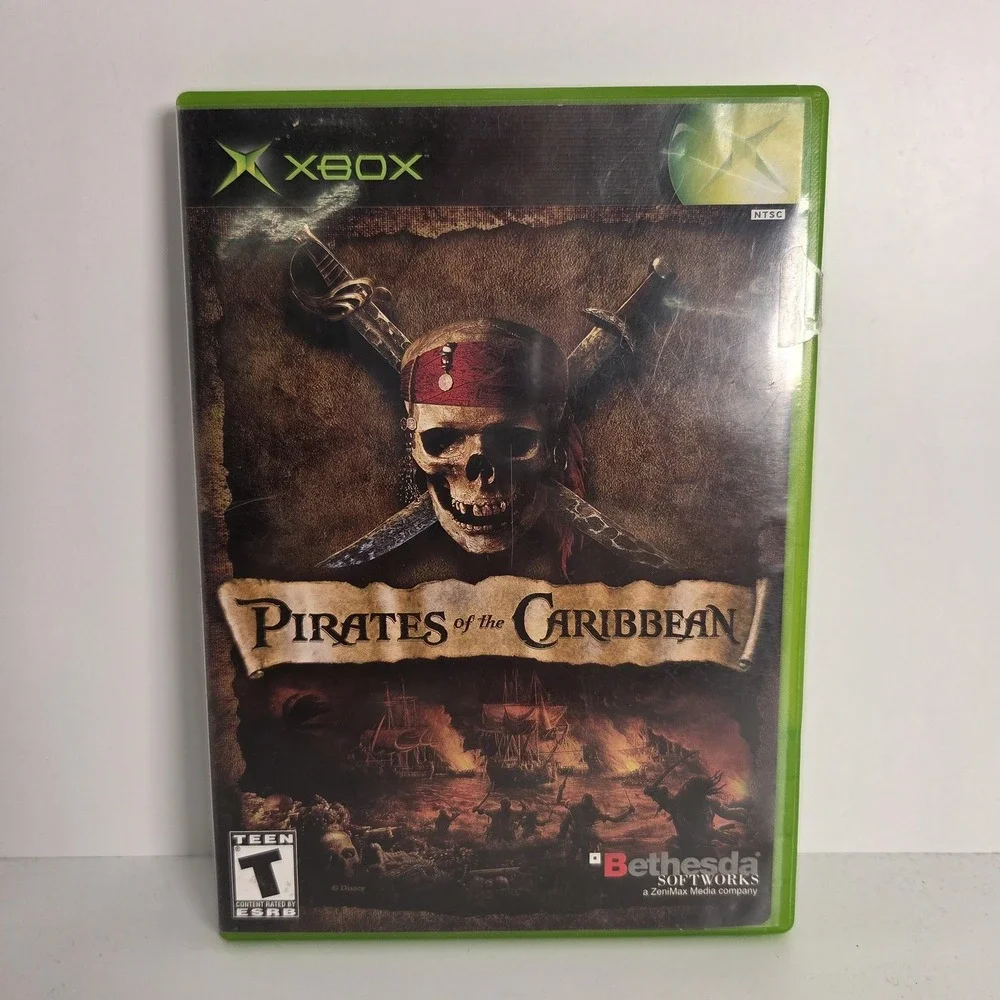 Pirates Of The Caribbean Microsoft Xbox Game T Teen Bethesda Action RPG NTSC USA